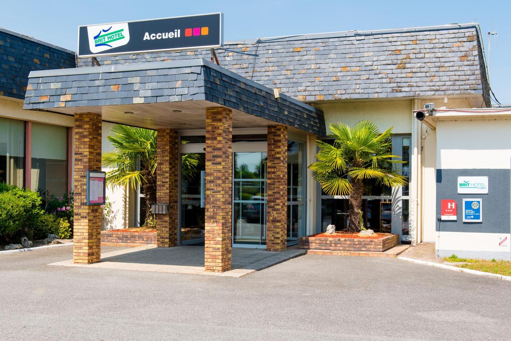 Brit Hotel Nantes Vigneux - L'Atlantel Exterior foto